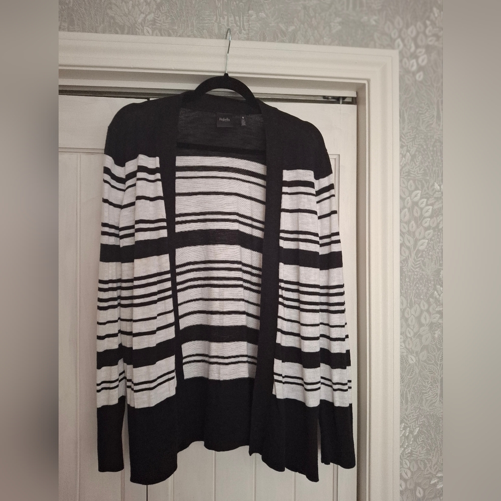 Rafaella striped cardigan